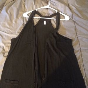 Black vest